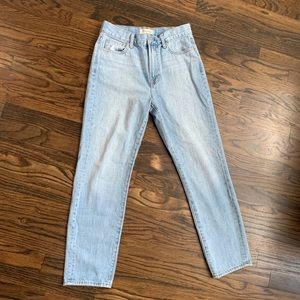 Madewell Perfect Summer Jean in Fitzgerald Wash